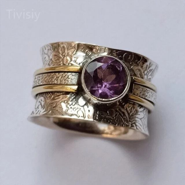 TIVISIY® Bohemian Meditation Ring